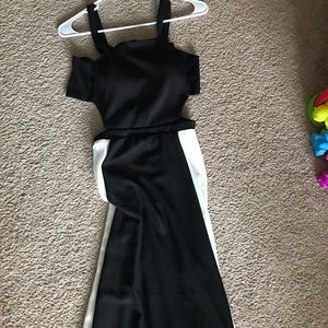 Black and white dress size small